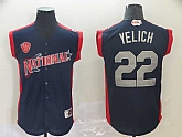 National League 22 Christian Yelich Navy 2019 MLB All Star Game Player Jersey,baseball caps,new era cap wholesale,wholesale hats